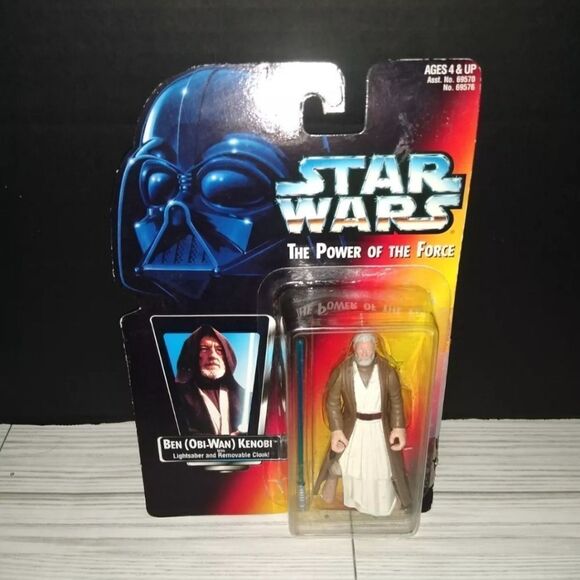 Ben Obi-Wan Kenobi Action Figure Star Wars Power of the Force Toy Kenner 1995 - Picture 2 of 8